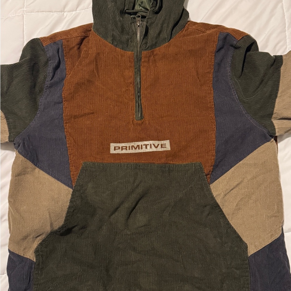 Primitive Multicolor Corduroy Pullover - image 1